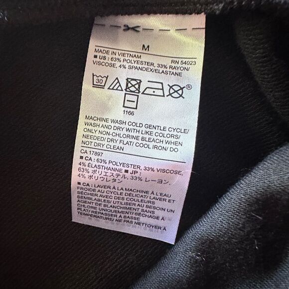 Banana Republic Loose fit Straight leg Pants IN BLACK Womens M NWT - Picture 8 of 8